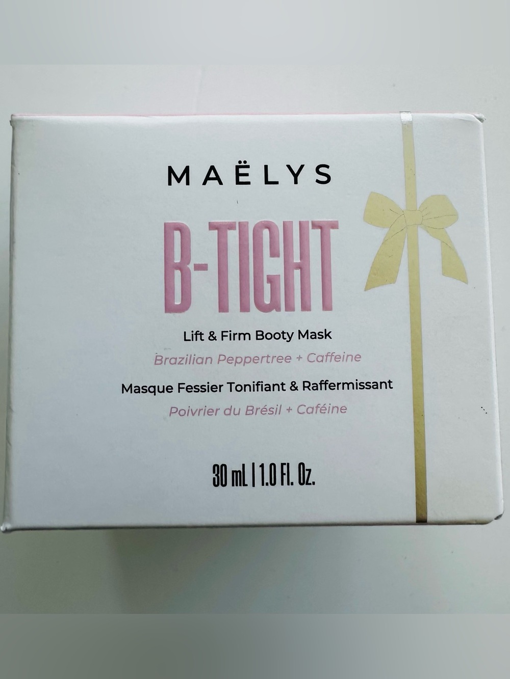 Maelys B-TIGHT Pink Lift & Firm Mask for Glutes